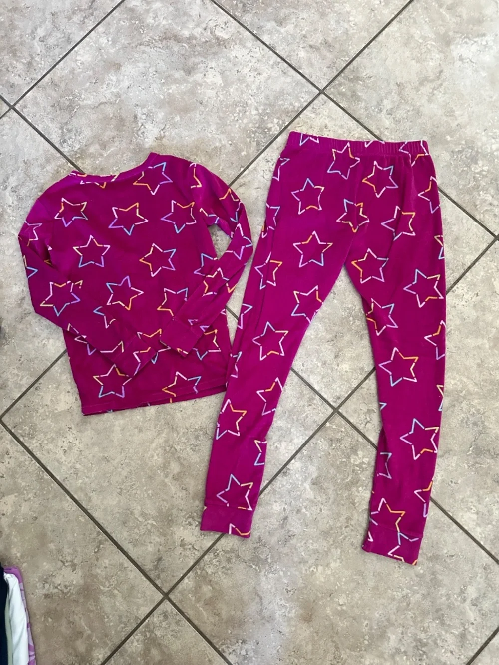 Girls' Cat & Jack Pajama Set- Size 14